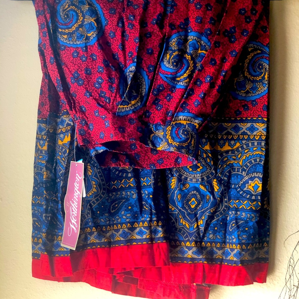 3/$40 vintageWorthington midi Pleated Skirt 16
